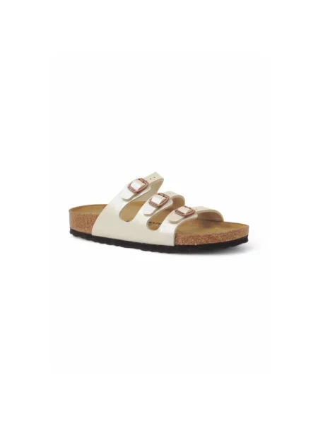 Klapki Birkenstock beżowe