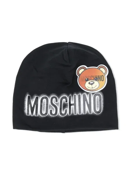 Czapka dziecięca Moschino czarna