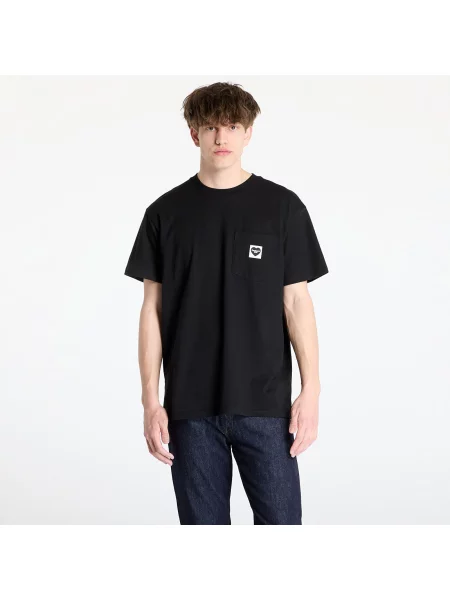 Футболка Carhartt Wip с сердечками черная