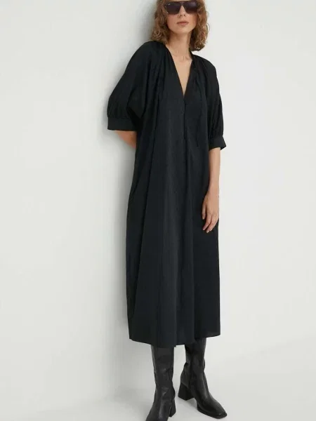 Samsøe Samsøe Rochie negru