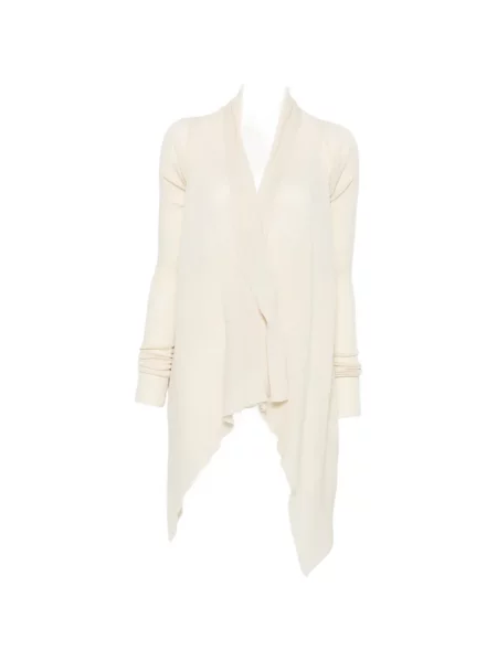 Cardigan Rick Owens asimetric drapat