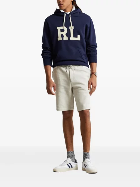 Tricou polo Polo Ralph Lauren cu dungi cu două rânduri de nasturi cu aplicații negru