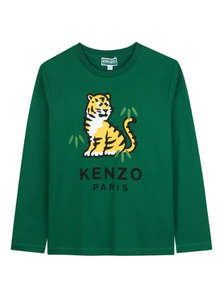 Koszulka dziecięca Kenzo zielona