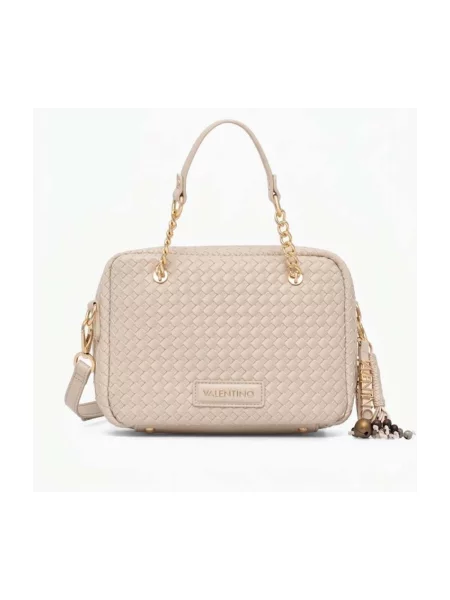 Geanta crossbody Valentino din piele bej
