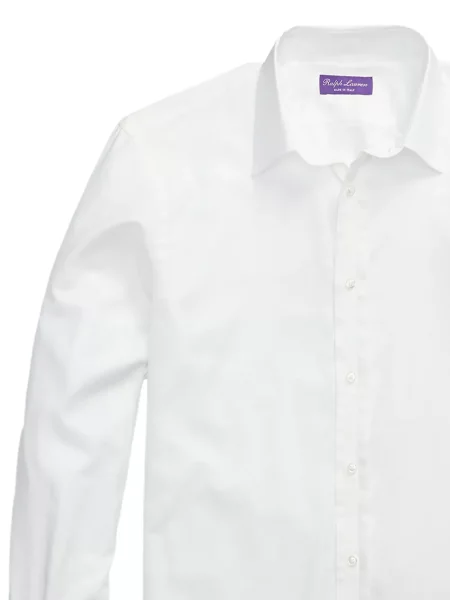 Cămașă Ralph Lauren Purple Label alb