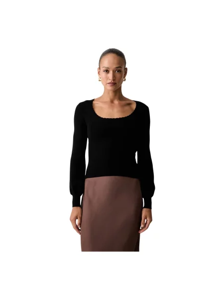 Sweter Twinset czarny