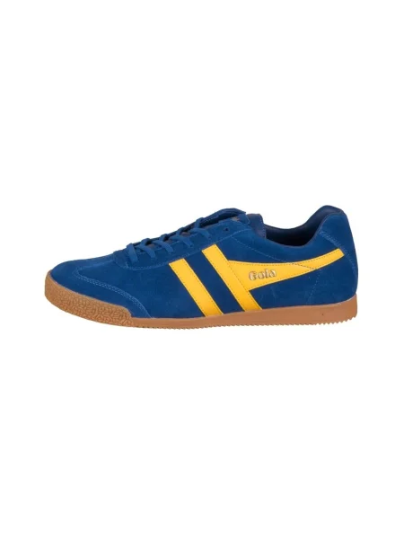 Pantofi Gola din piele de căprioară albastru