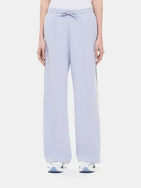 Спортивні штани поліестер/бавовна блакитний