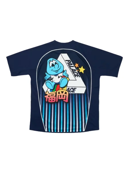 Tricou Palace cu imagine albastru