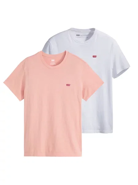 LEVI'S ® Tričko růžová bílá