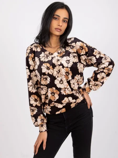 Bluză Fashionhunters negru