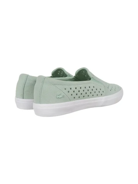 Pantofi Lacoste slip-on verde