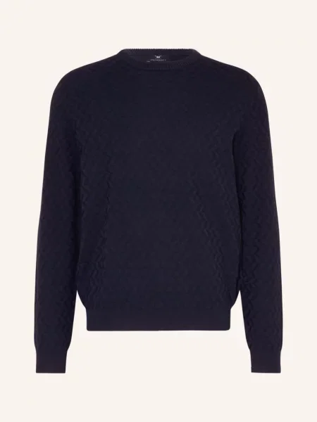 Strokesman's Sweter blau granatowy