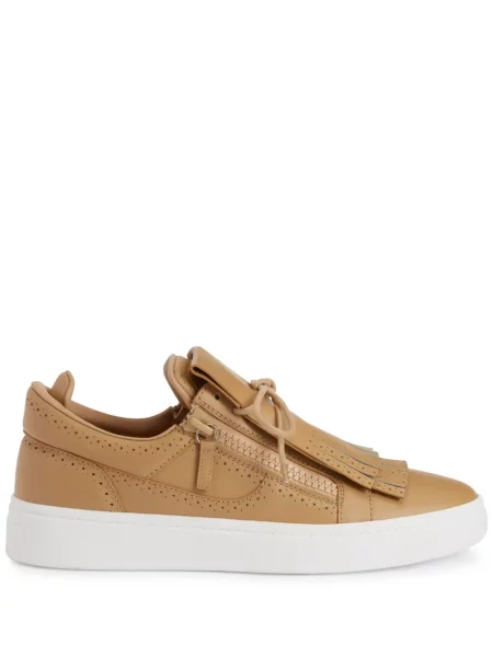 Sneakerși Giuseppe Zanotti din piele maro