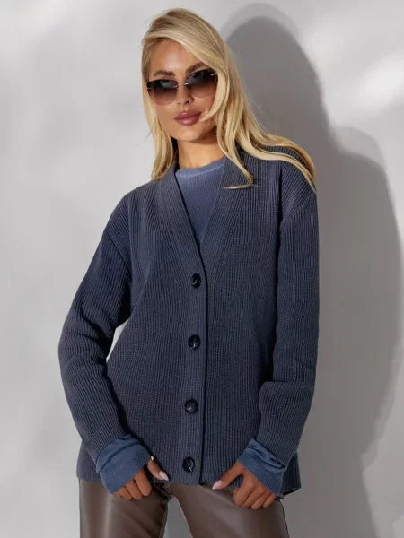 Кардиган TrikoBakh сірий