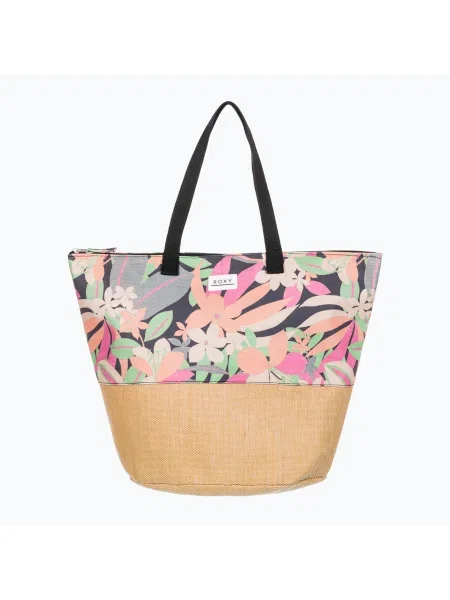 Geantă pentru femei ROXY Waikiki Life anthracite palm song axs