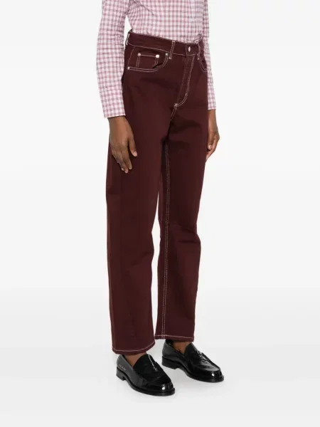 Blugi Rails maro