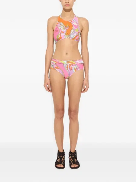 Bikini Pucci cu imagine roz