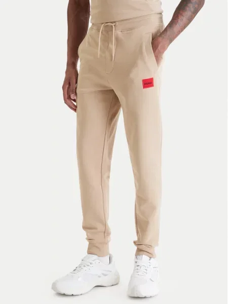 HUGO Pantaloni trening bej