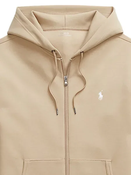 Дълго мрежеста тениска Polo Ralph Lauren с кръгло деколте зелено
