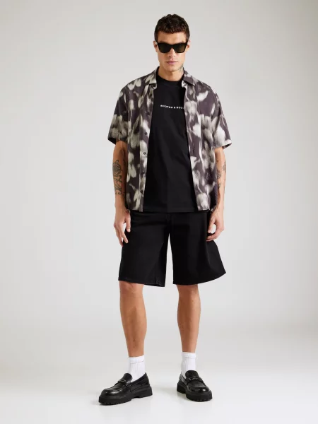 SCOTCH & SODA Tricou negru alb