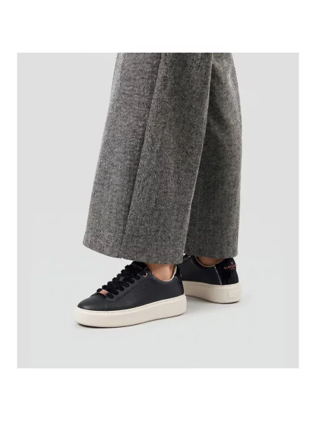 Sneakersy Alexander Smith skórzane czarne