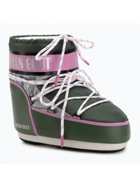 Kozačky Moon Boot zelené