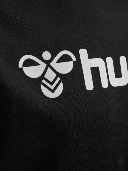 Hummel Športová mikina čierna biela