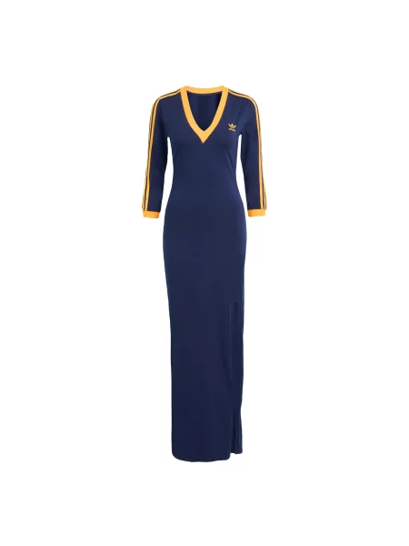 ADIDAS ORIGINALS Rochie Adicolor Classics bleumarin / deschis portocaliu