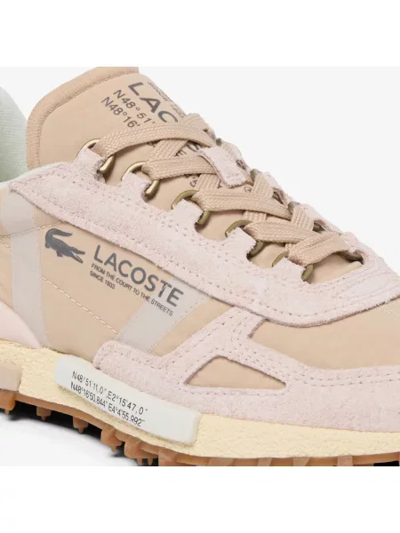 Кроссовки Lacoste розовые