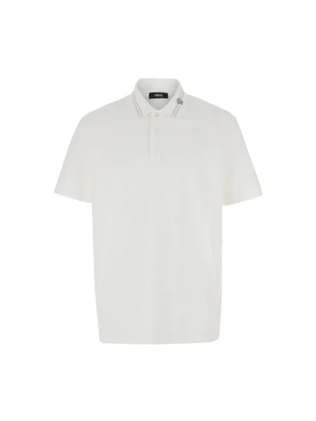 Koszulka polo Versace biała