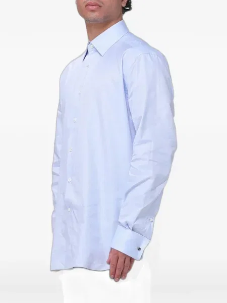 Gulerat cămașă Zegna albastru