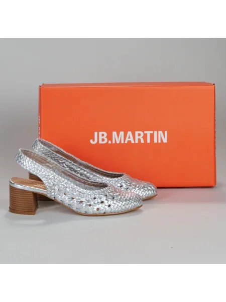 Pantofi Jb Martin argintiu