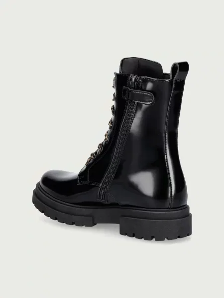 Tommy Hilfiger кубинки с платформа за деца черно