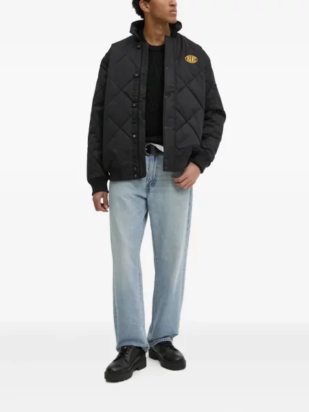 Pulover Dickies cu decolteu rotund negru