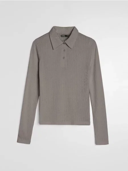 Поло з домішкою кавовий