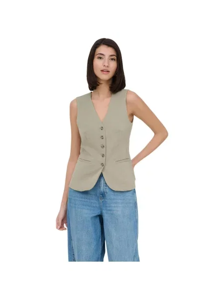 Vestă de costum Jdy bej