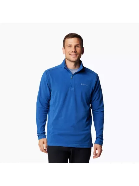 Мъжки поларен суитшърт Columbia Klamath Range II HZ mountain blue синьо