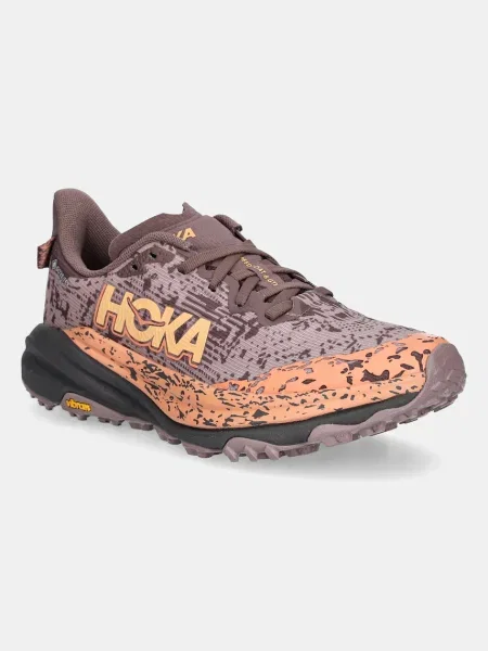 Hoka pantofi Speedgoat 6 GTX femei gri
