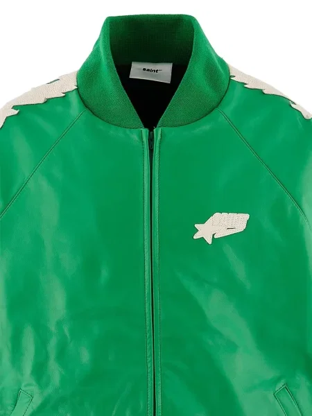 Geacă bomber Saint Mxxxxxx cu autograf verde