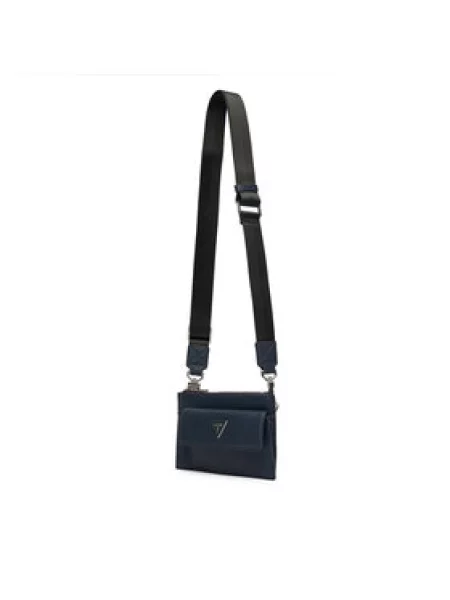 Guess Torbica za okrog pasu HMMISL Mornarsko modra