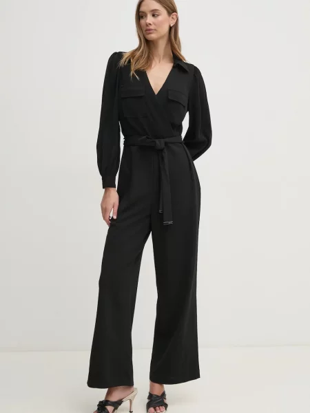 Dkny salopeta cu guler negru