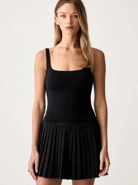 Le Privé top pentru femei SOFTSKIN TANK negru