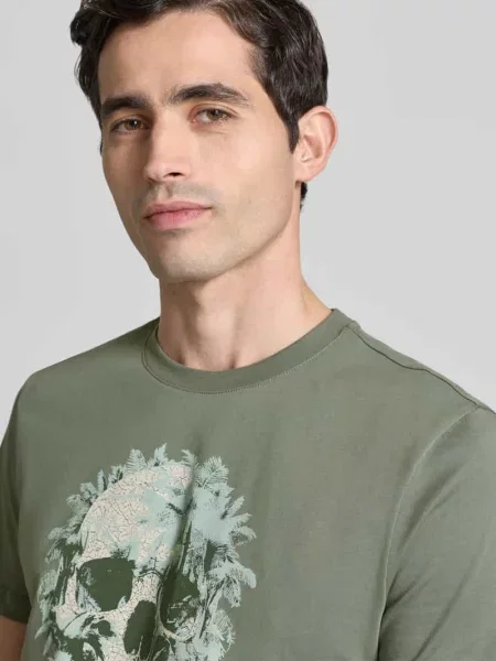 T-shirt o kroju regular fit z nadrukiem z motywem Antony Morato