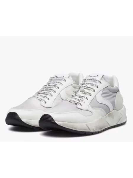Sneakersy Voile Blanche zamszowe białe