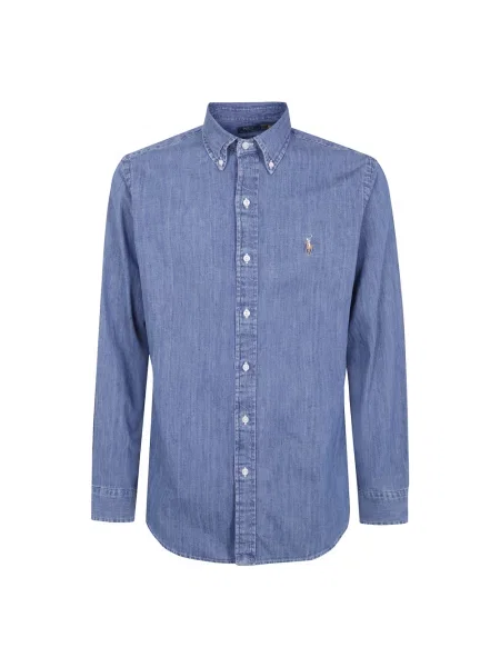 Koszula Polo Ralph Lauren casual niebieska