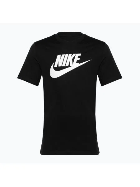 Мъжка тениска Nike Sportswear черно/бяло бяло