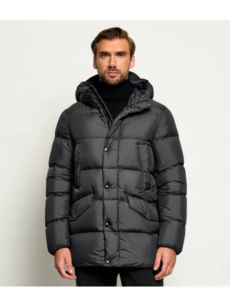 Woolrich Geacă de puf Cloud Davis gri