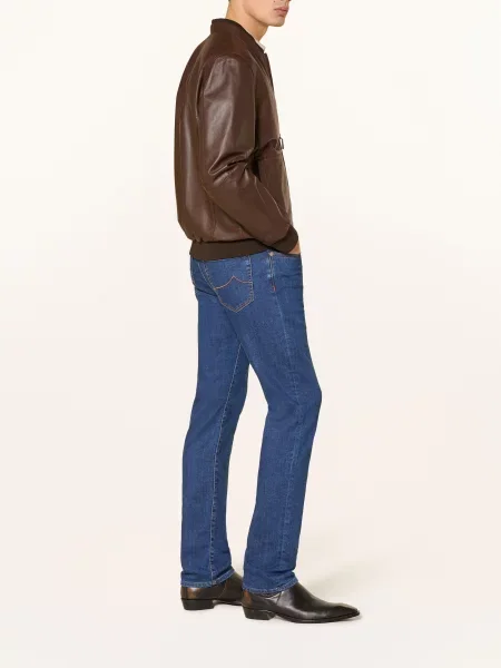 Jacob Cohen Džíny Slim Fit dark blue modré