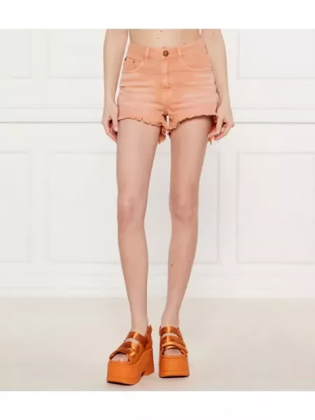 One Teaspoon Pantaloni scurți BONITAS | high waist portocaliu